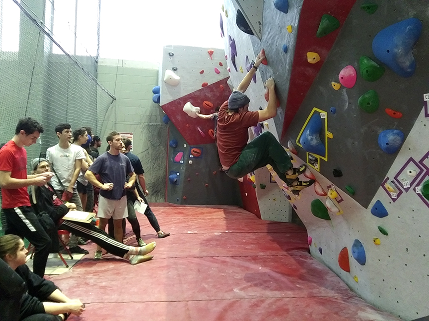 Climbing Competition Held At The Lindseth Climbing Center | Student ...